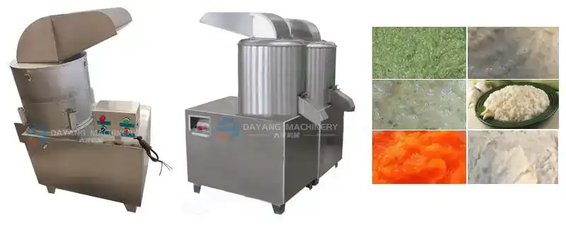 línea de producción de puré de ajo