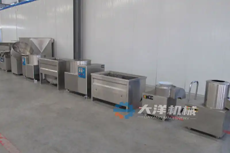 Semi Automatic Banana Plantain Chips Processing Line-1