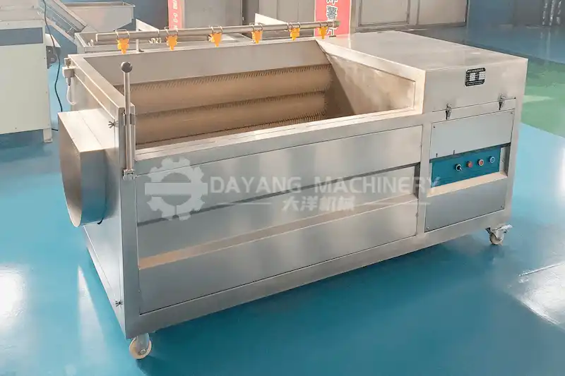 Máquina limpiadora de cepillos vegetales