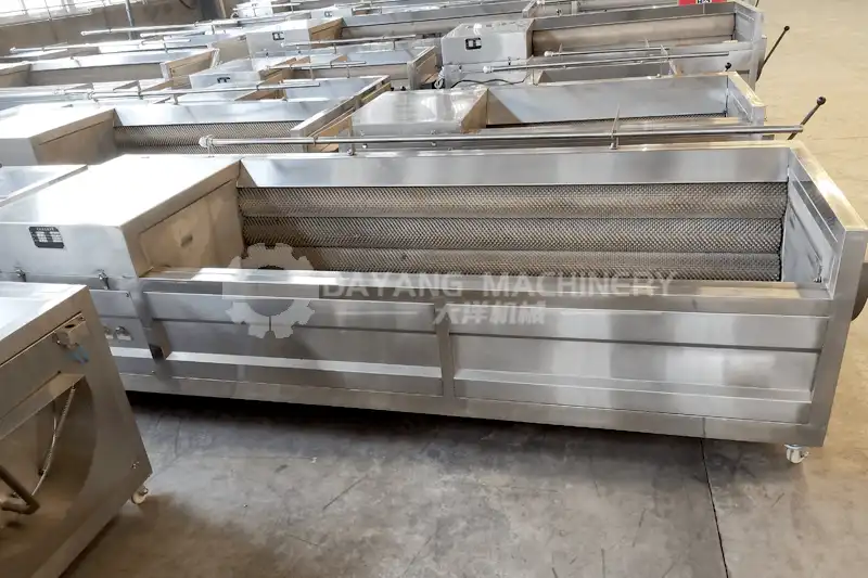 Máquina limpiadora de cepillos vegetales