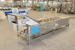 Máquina limpiadora de burbujas para verduras