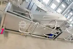 Máquina limpiadora de verduras de alta presión
