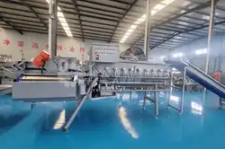 Máquina limpiadora de verduras de vórtice