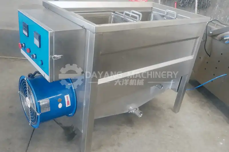Máquina de freír de operación manual
