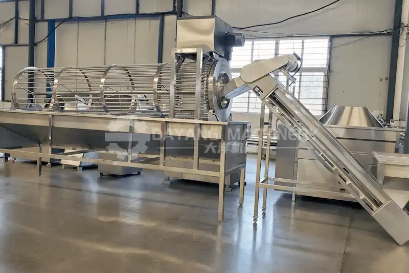 Máquina clasificadora de frutas y verduras